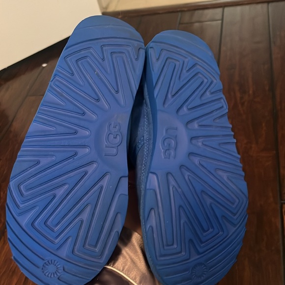 UGG Blue Suede Ankle Boots - Picture 5 of 5